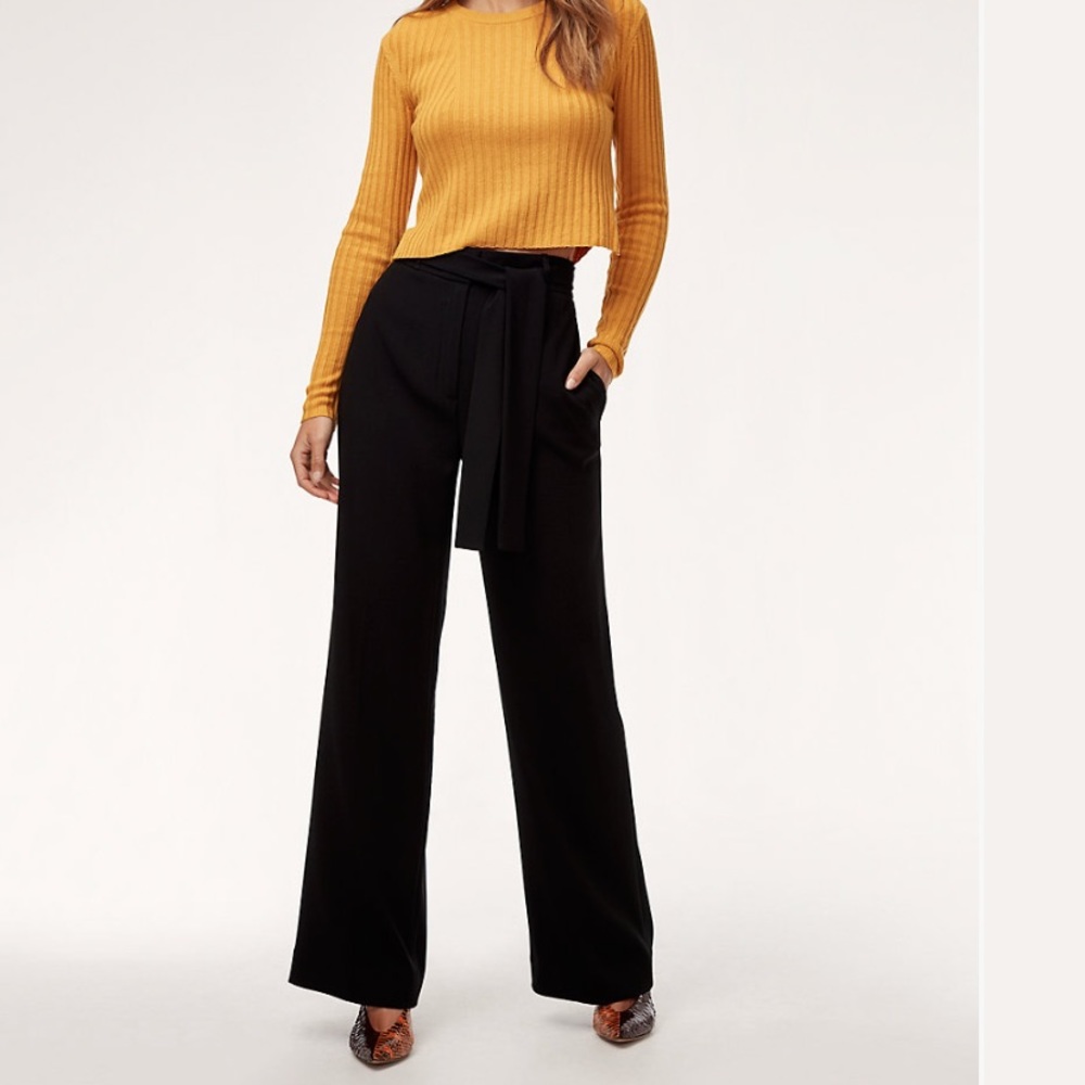 NWOT Green Aritzia Babaton Quillian pant 8 Green